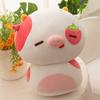 Strawberry Pig Soft Stuffed Plush Toys Cute Strawberry Eyes Pig Nose Cow Sofa Cushion Home Desktop Decorations Girls Gifts