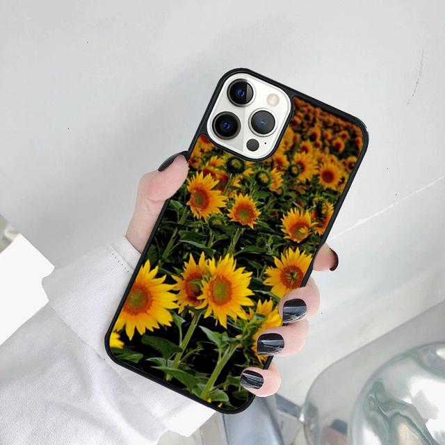Sunflowers Forever Phone Case Cover For iPhone 17 Air 15 Pro MAX 16 Plus 14 12 11 13 coque
