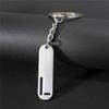 NEW DIY Stainless Steel A-Z Letters Key Chain 26 Alphabet Charm Metal Keyring Men Women Car Key Ring Unique Gift