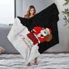 Tuniu Christmas Santa Claus Chimney Blanket for Kids Boys Girls Cozy Warm Gift for Bedroom Sofa