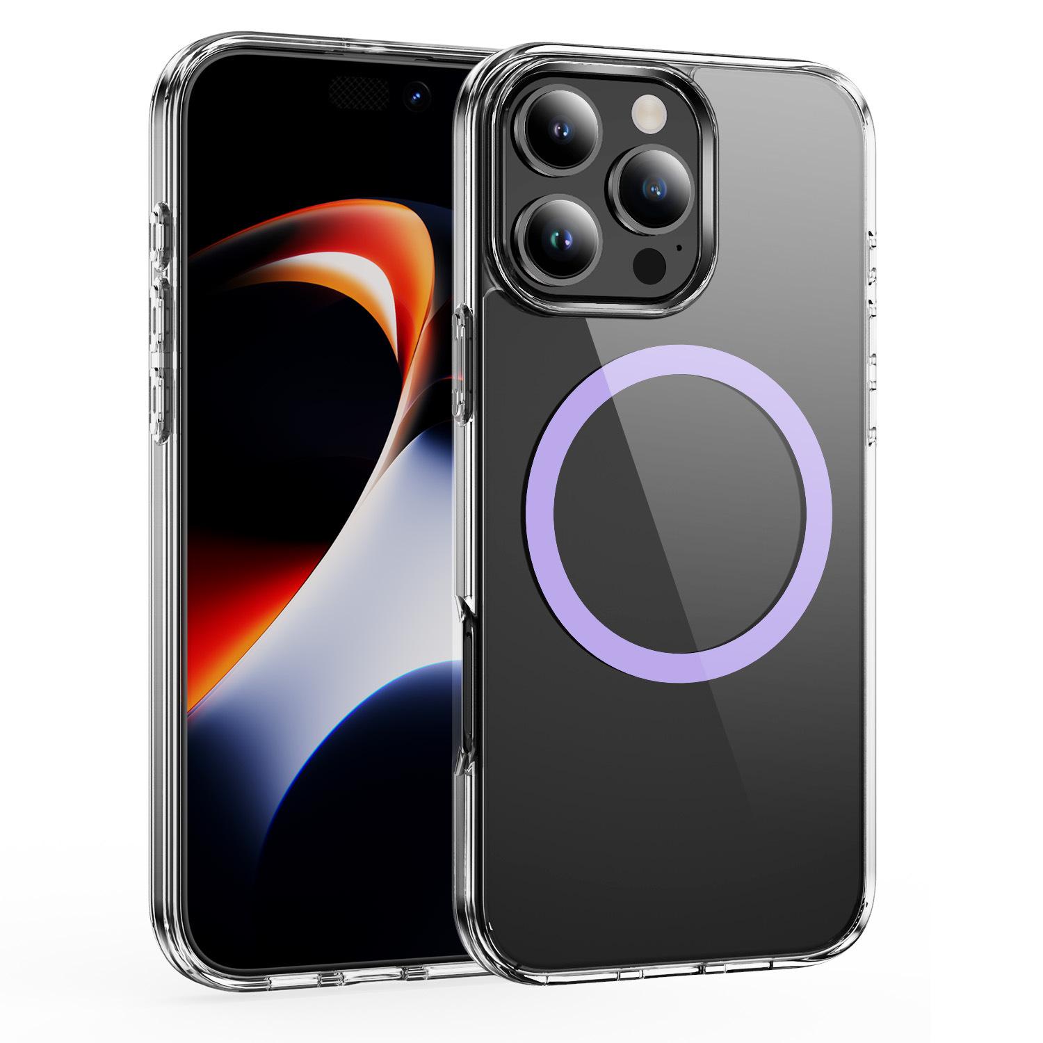 

Mobile Phone Case for Apple 16 Transparent Mobile Phone Protective Case Anti-scratch, Wear-Resistant and Yellow-Resistant Wireless Charging For iPhone6S Plus