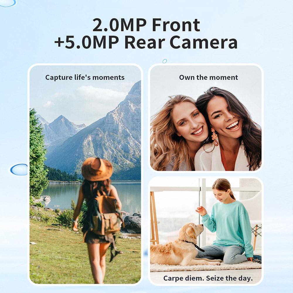 G-tab T9 Android 14 Tablet, 10.1 Inch 1280*800 IPS Screen, RK3526 4 Cores Max 2.0GHz, 6GB RAM (3GB +3GB Expansion) 64GB ROM