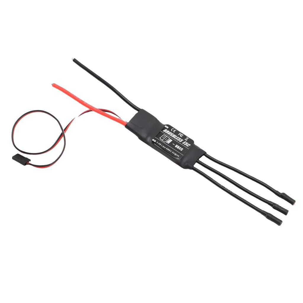 Brushless ESC 40A Multiple Guard Brushless Motor Electric Speed Controller with 3.5mm Banana Female