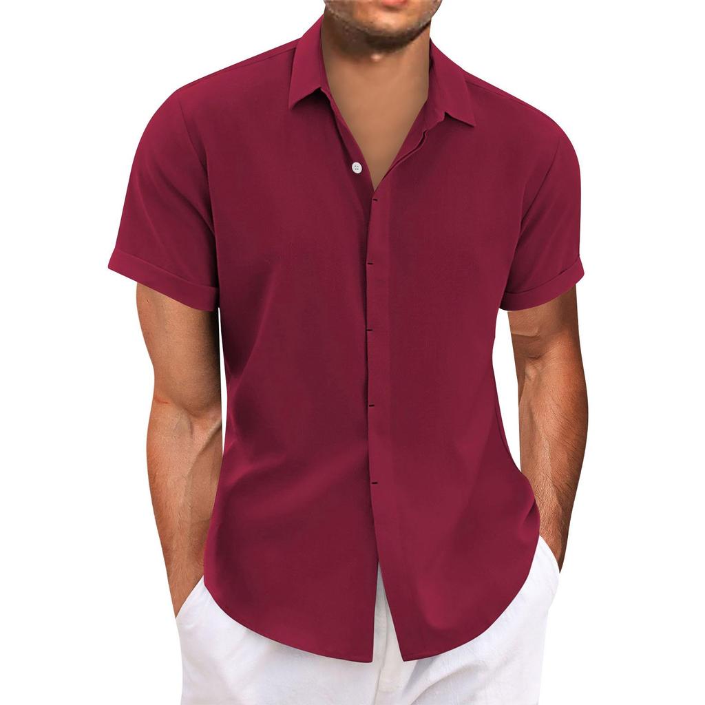 Havajská košile pro muže, pánské vintage košile na bowling s krátkým rukávem letní plážová košile