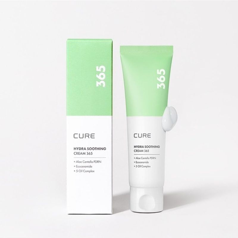 [Kim Jung-moon Aloe] Cure Aloe Cica PDRN Hydra Soothing Cream 365 80ml