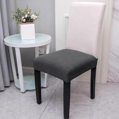 High Stretch Dining Chair Cover Liquid Protective Polyester Elastics Fabric