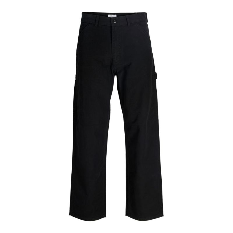 Pantalon cargo kaki eddie baggy fit coton Homme JACK & JONES