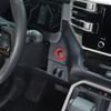 For Toyota Tundra/Sequoia 2022-2024 Red Console Car Started Button Ring Trim Kit
