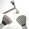 Replacement Dents Repair Tapping Head Car Dents Removal Tool Accessory Dents Repair Flattening Hammer Head Stainless Head