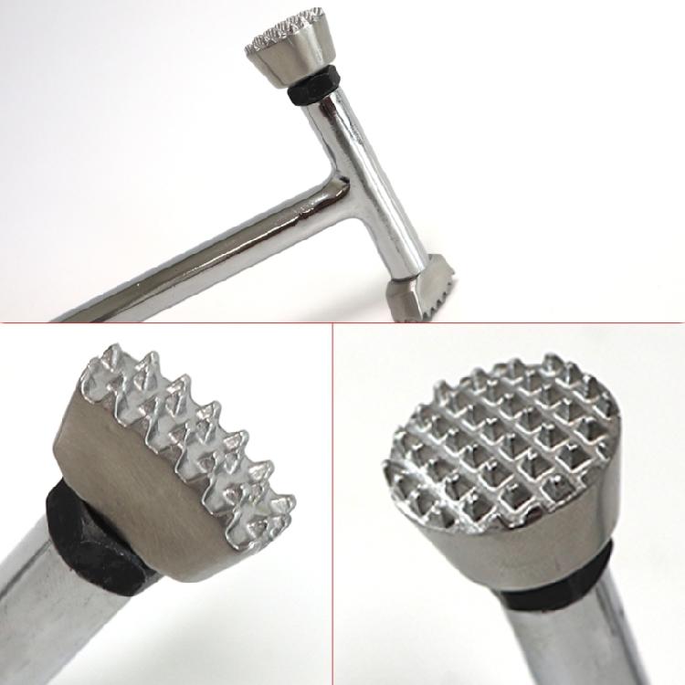 Replacement Dents Repair Tapping Head Car Dents Removal Tool Accessory Dents Repair Flattening Hammer Head Stainless Head