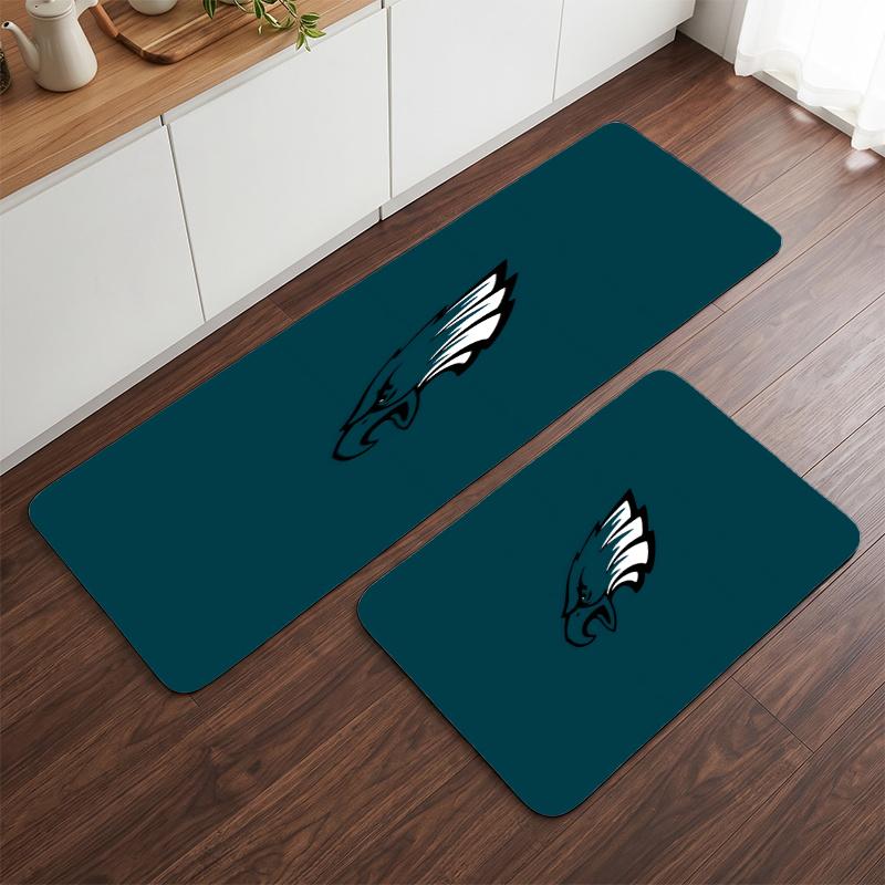 Philadelphia Eagles (28) Flanelinis virtuvės kilimėlis Minkštas neslystantis virtuvės takas Kilimas virtuvei namų virtuvės dekoravimui