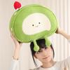 Creative Cartoon Cake Matcha Chocolate with Strawberry Bread Plush Toys Stuffed Cute Swiss Roll Food Decor Birthday Party Gift