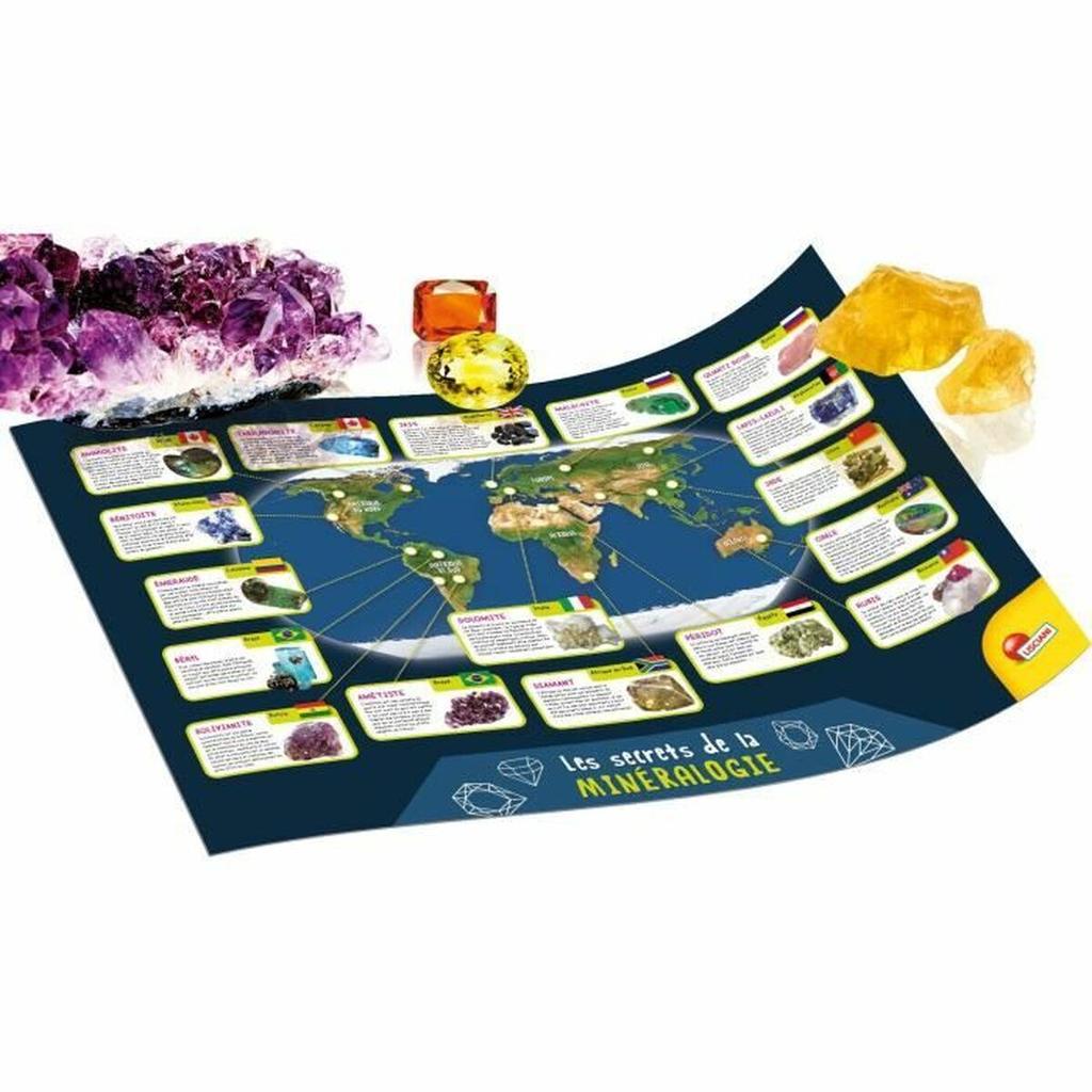 Wissenschaftsspiel Lisciani Giochi Mineralogie-Set (FR)