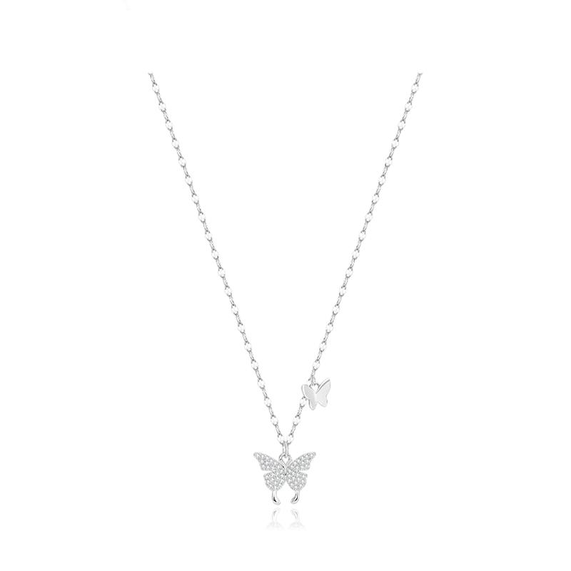 Barbie necklace [Wings of Love & Lucky Butterfly] Brilliant Starlight Butterfly, Exquisite and Sweet Butterfly Dream Niche Design, Sweet BARWWXL002 золотой