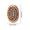 Handheld Wooden Body Massage Brush Anti Cellulite For Legs Belly Body Shaping Dry Skin Brush Portable Muscle Relax Beauty Tool