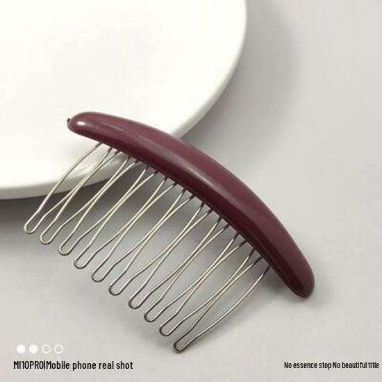 Korean Seamless Backcombing Hair Clip: Sweet Bangs Side Comb Hairpin for Girls & Babies