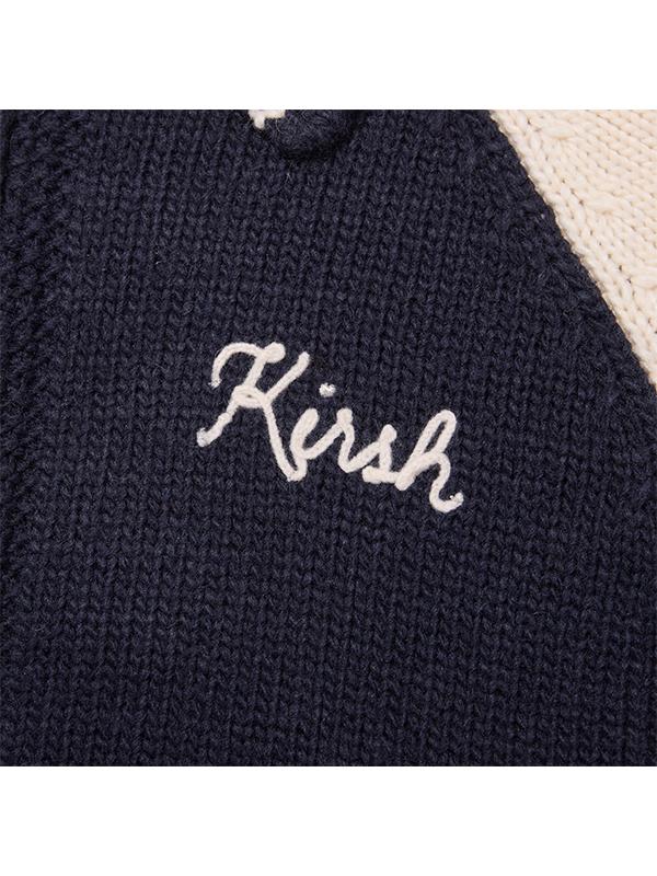 KIRSH Cowichan Loose Fit Knit Zip-Up [Dark Navy]