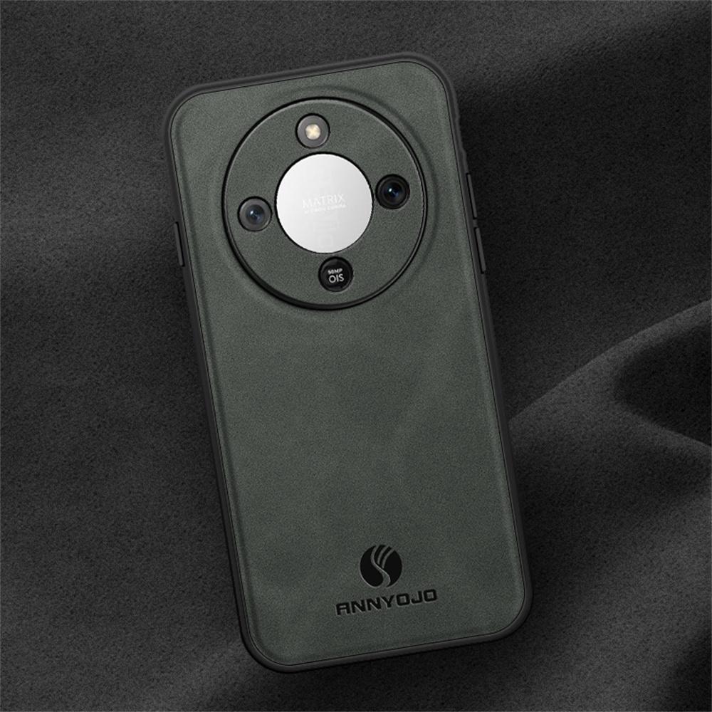 ANNYOJO Phone Case For Honor Magic8 Lite 5G / X9d 5G / X70 5G PU Leather + PC + TPU Anti Drop Phone Back Cover