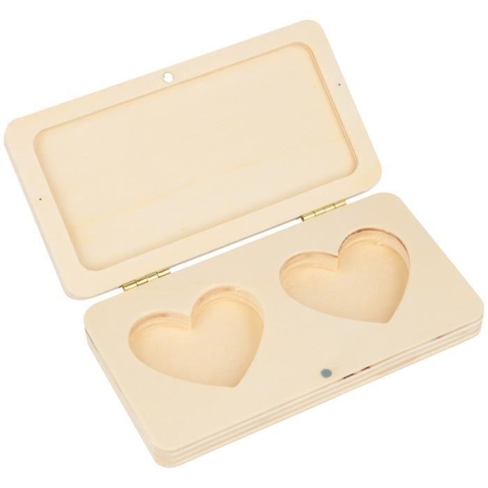 Boîte porte-alliances - ARTEMIO - On se Marie - 13 x 7 cm - Intérieur - Romantique