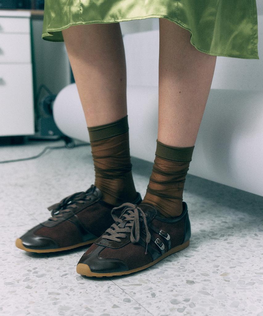 Moodnight Cindy 2-Belted Sneakers - 5 Colors (Type A)