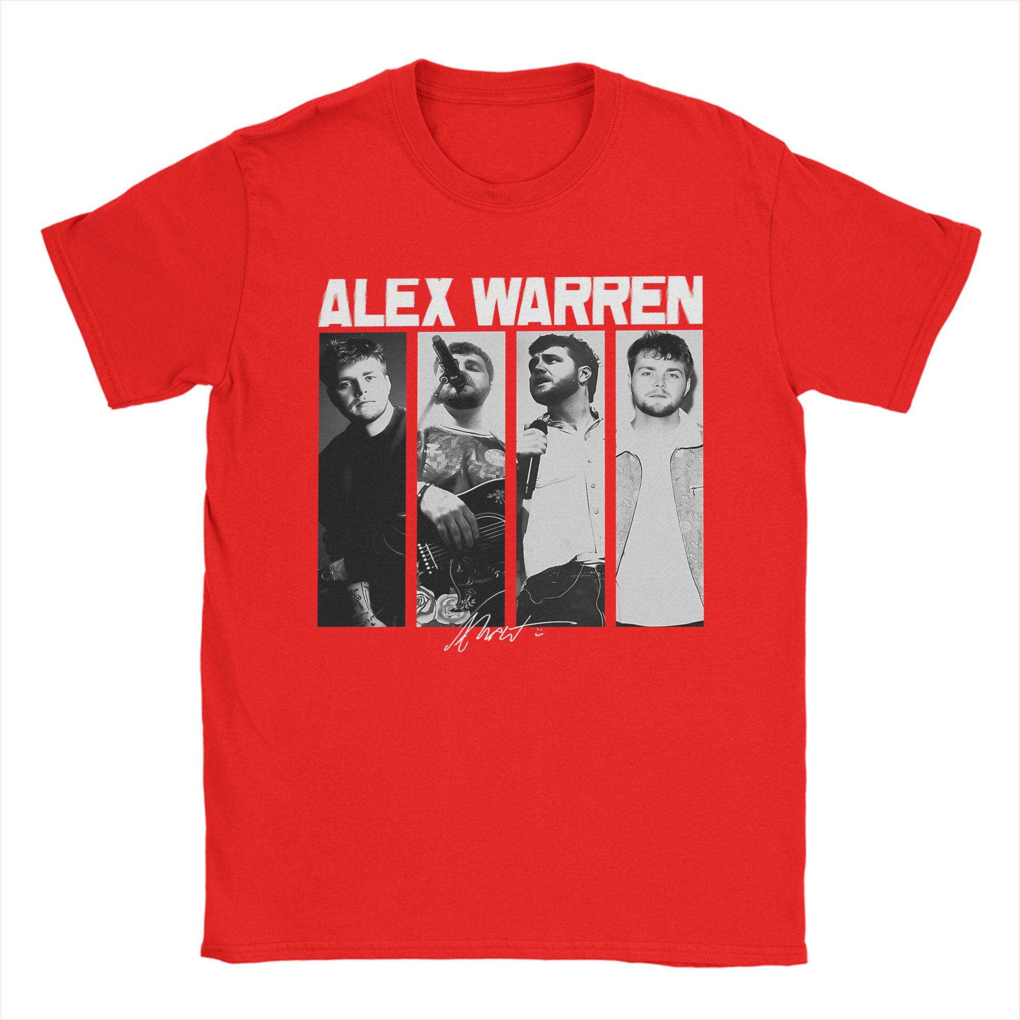 Mens Alex Warren Little Orphan Alex Live T Shirt  Cotton Tops Humorous Short Sleeve Crew Neck Tees Gift Idea TShirt S