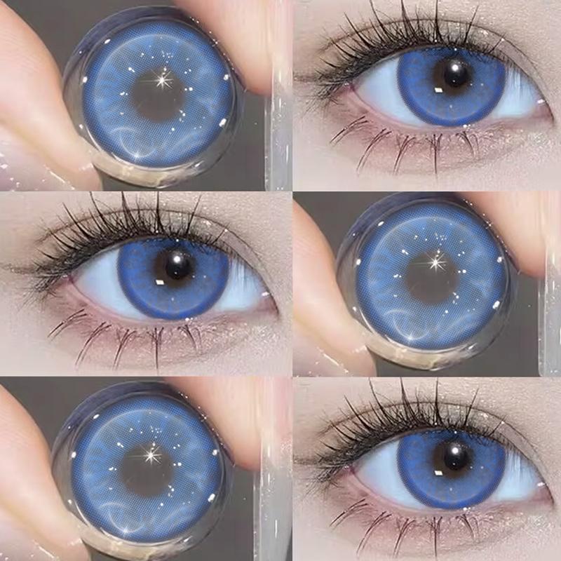 EYESHARE NEW Colored Contact Lenses for Eyes Brown Lenses Cosmetic Blue Eye Contacts Brown Natural Fashion Lenses
