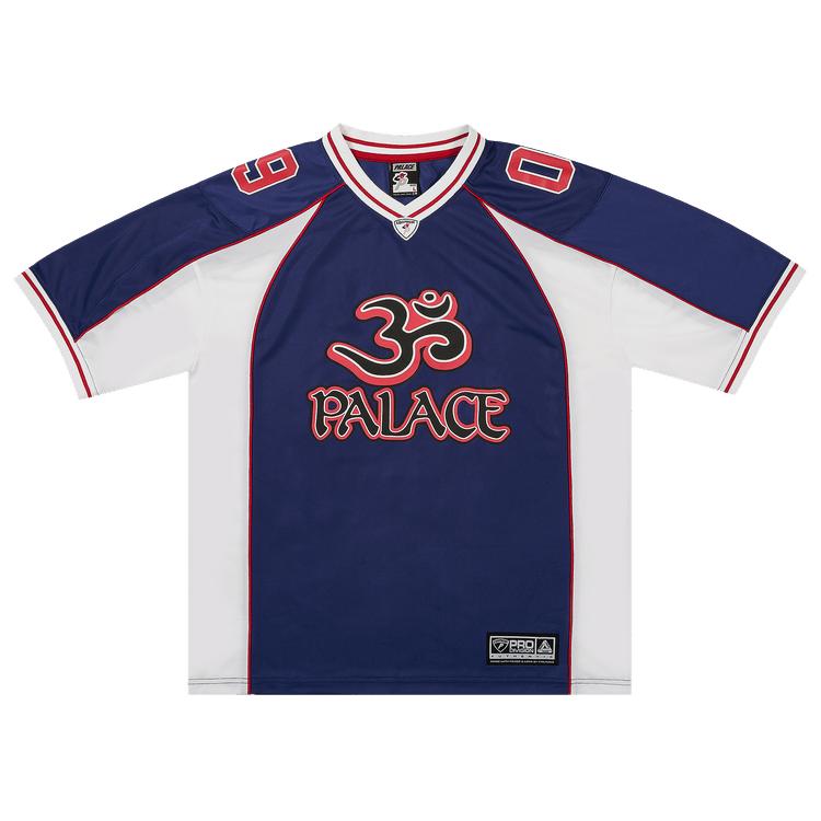 

Palace Om Mesh Jersey Navy Unisex Tops Blue P28ES012 M