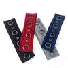 Elastische Punk Metal Oogjes Hoofdband, Unisex Brede Stretch Klinknagel Haarband, Retro Straat Sport Zweet Hoofdband