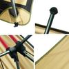 Hawk Zing Freestanding Hammock Folding Aluminum Bed Cot Chair Bed Outdoor Camping Leisure Indoor Outdoor Balcony Stand (Brown Color)