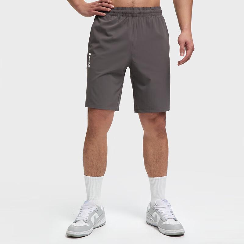 

HOTSUIT Men s Ice Silk Quick-Dry Athletic Shorts L