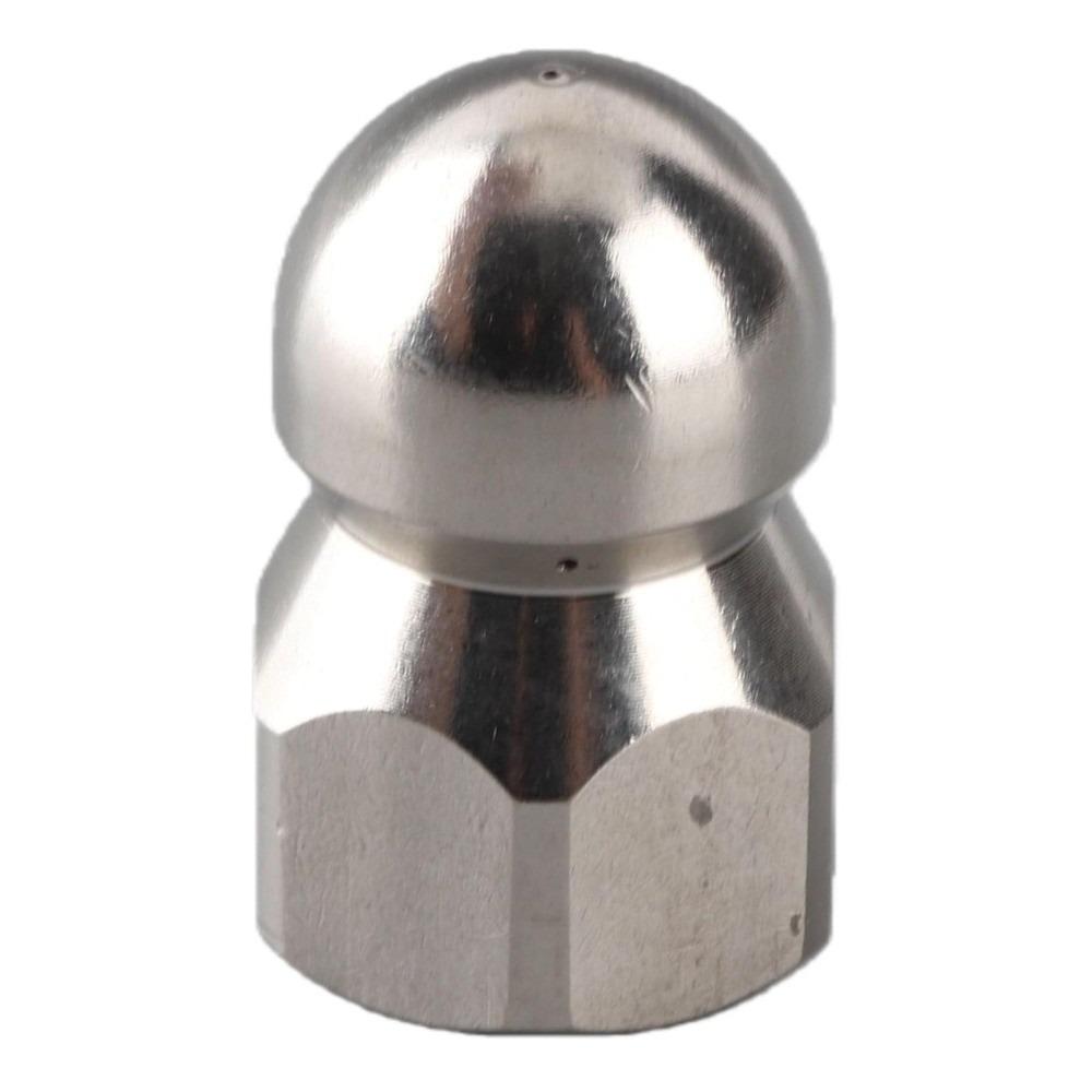 Stainless Steel Sewer Cleaning Nozzle Drain Cleaning Nozzle  Spray Disinfection