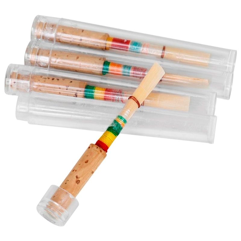 Oboe Reed Medium Soft Oboe Reed Handmade Oboe Reed for Beginners Wind Instrument Parts with Clear Plastic Storage Box