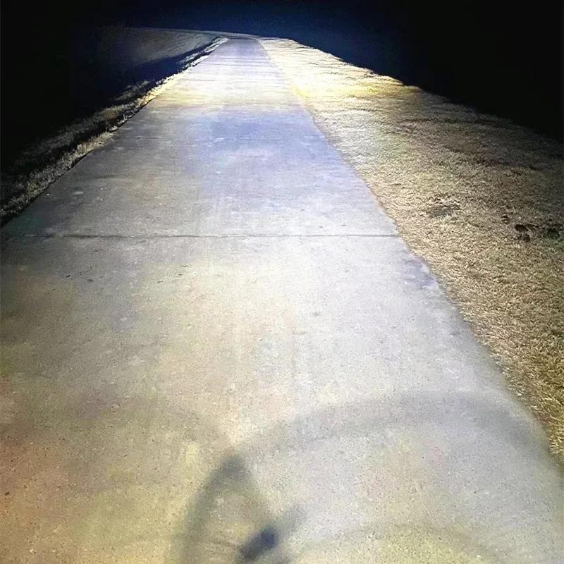 Motorradscheinwerfer H4 BA20D CSP 12V LED Moto Fern-/Abblendlicht LED-Lampen 12000LM Superhelles Motorrad Nebellicht