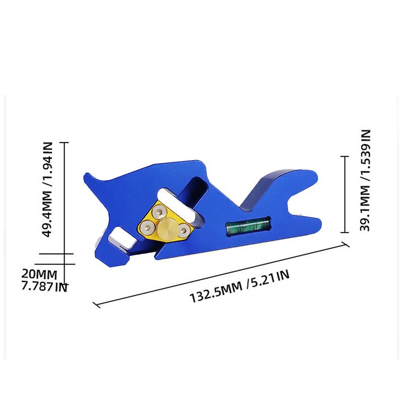 Shoulder Planes Woodworking 45 Degree Handheld Planers With Auxiliary Locator Corner Removal Trimming Tool For Professional