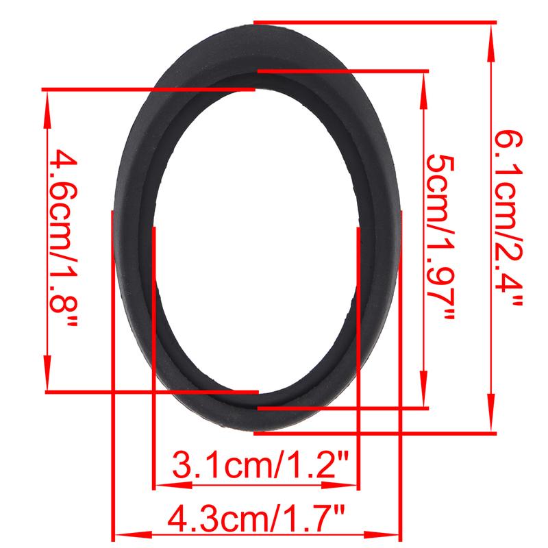 For Ford Mondeo Mk4 Focus MK2 Fusion JU C-MAX Fiesta MK6 MK5 Car Roof Radio Antenna Aerial Base Mast Seal Rod Pad Accessories