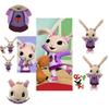 Adorable And Huggable Stuffed Animal Coco Rabbit 35cm Red