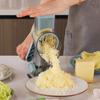 Economisitor de Spațiu Instrument de Pregătire a Legumelor Acționat Manual Multiple Utilizări Feliatoare Răzătoare Sigur în Mașina de Spălat Vase Accesoriu Convenabil pentru Bucătărie