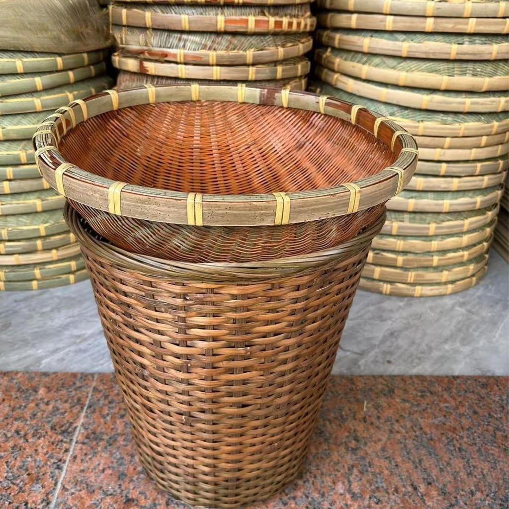 Bamboo Vegetable Basket for Farm Stay Display and Storage