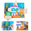 Children Unlock Busy Board Toys Montessori Teaching Life Skills Training DIY Activity Board Education Learning Toy For Preschool