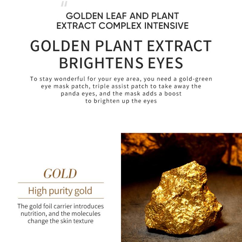 ZOZU Gold Eye Mask Hydrating and Moisturising Eye Mask Patch Series