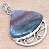 Pendant Rutile Quartz Gemstone Handmade Gift For Her Silver Jewelry 2.25"