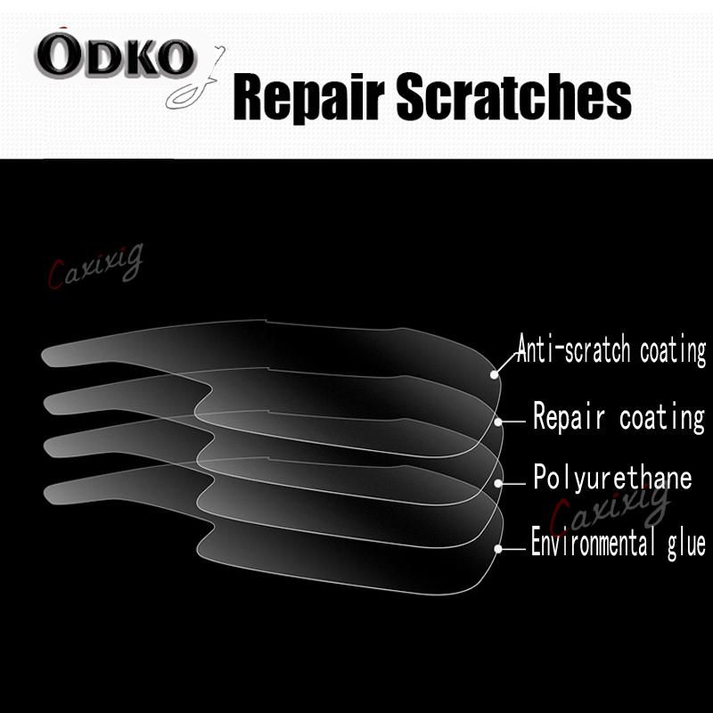 For Volkswagen Tiguan Car Interior Center Console Transparent TPU Protective Film Anti-scratc Repair Film Accessories