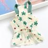 Cotton pet small dog dog clothes suspender skirt than bear teddy spring and summer thin