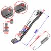Single-sided Kick Stand Aluminum Alloy Foot Brace Motorcycle Side Stand  Motorcycle Modification