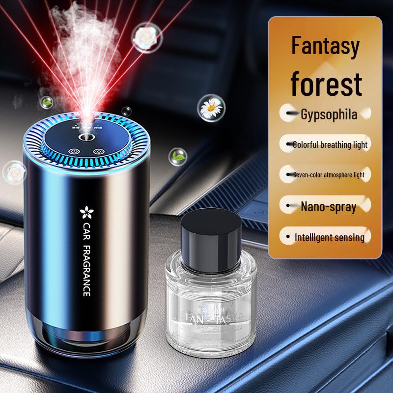 Baby's Breath Smart Aroma Diffuser: Dual-Use Car & Home Forest Cologne Fragrance