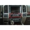 Red Carbon Fiber Central Control Volume Panel Decor Trim for Ford F150 2015-