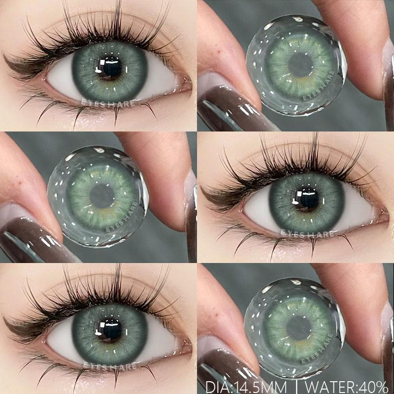 1 Pair Natural Color Contact Lenses for Eyes Brown Lenses Colorcon Korean Lenses Yearly Beauty Blue Eye Contacts Lens