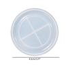 DIY Coaster Plate Molds Round Small Tea-Cup Mat Silicone Molds Epoxy Resin Molds