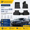 BMW 530/G30 RHD TPE Floor Mats - Eco-Friendly, Odorless, Waterproof, Wear-Resistant, Anti-Slip Car Seat Cushions