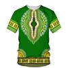 African Dashiki Print T-shirt Männer/Frauen Ethnische Vintage Folk-benutzerdefinierte Kleidung 2023 Sommer Casual Paare Kurzarm Grafik tops